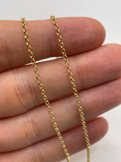 9ct gold chain 294