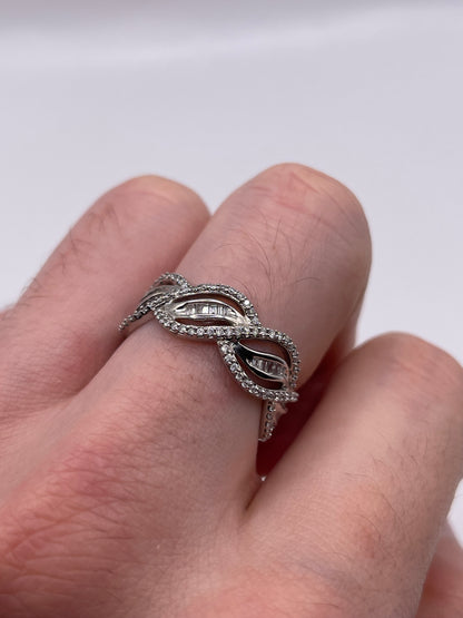 18ct white gold diamond eternity ring