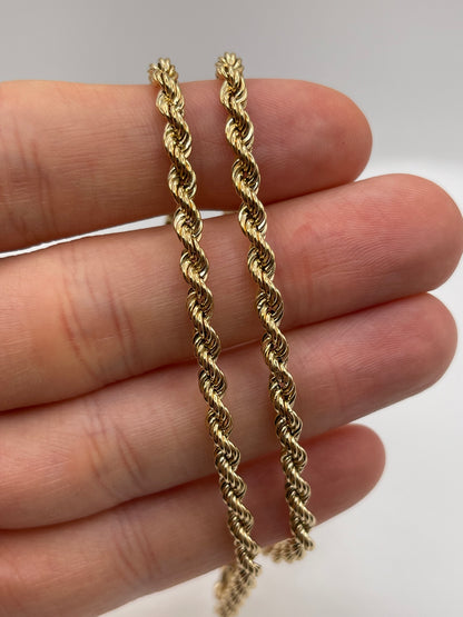 9ct gold chain 448
