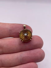 Load image into Gallery viewer, Glenn Lehrer 9ct gold Smokey quartz and diamond pendant
