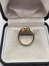 Load image into Gallery viewer, 9ct gold citrine and diamond ring
