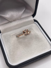 Load image into Gallery viewer, 9ct rose gold cz ring
