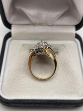 Load image into Gallery viewer, 9ct gold diamond ring
