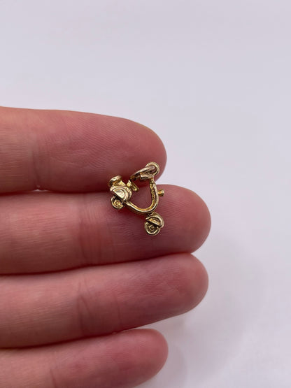 9ct gold Vespa charm