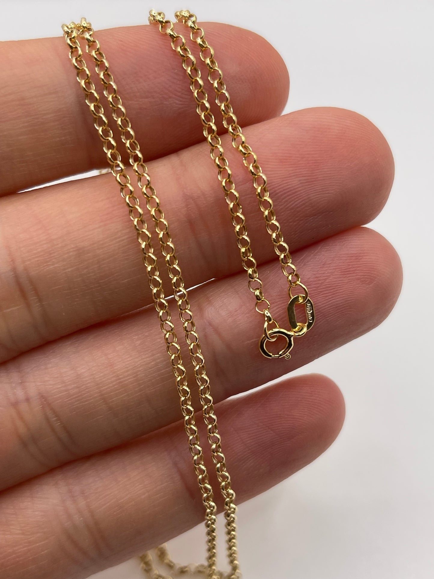 9ct gold chain 257