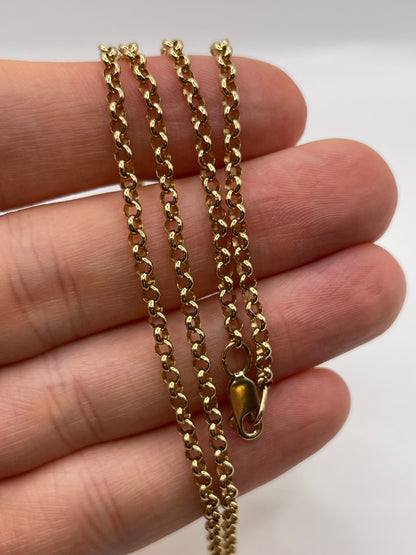 9ct gold chain 582