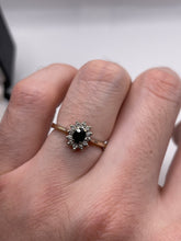 Load image into Gallery viewer, 18ct white gold sapphire and diamond ring
