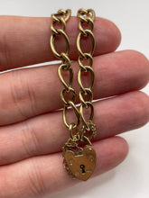 Load image into Gallery viewer, 9ct gold charm bracelet
