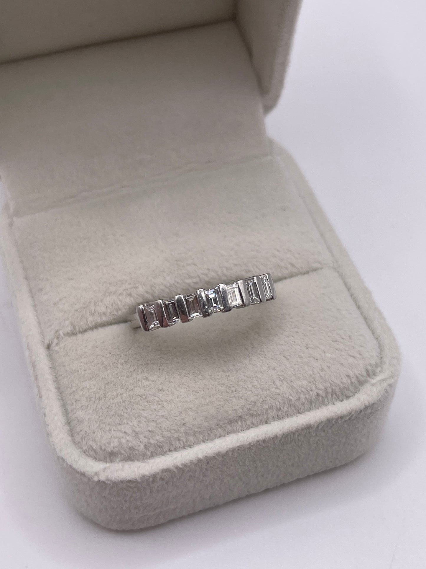 Platinum diamond ring