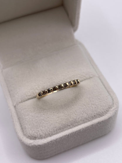 9ct gold diamond ring