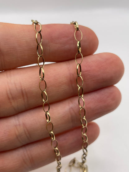 9ct gold chain 585