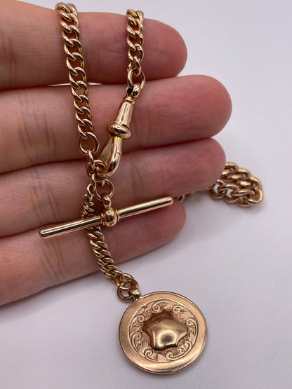 9ct rose gold chain 629