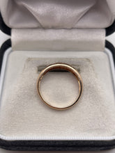 Load image into Gallery viewer, 14ct rose gold cz ring
