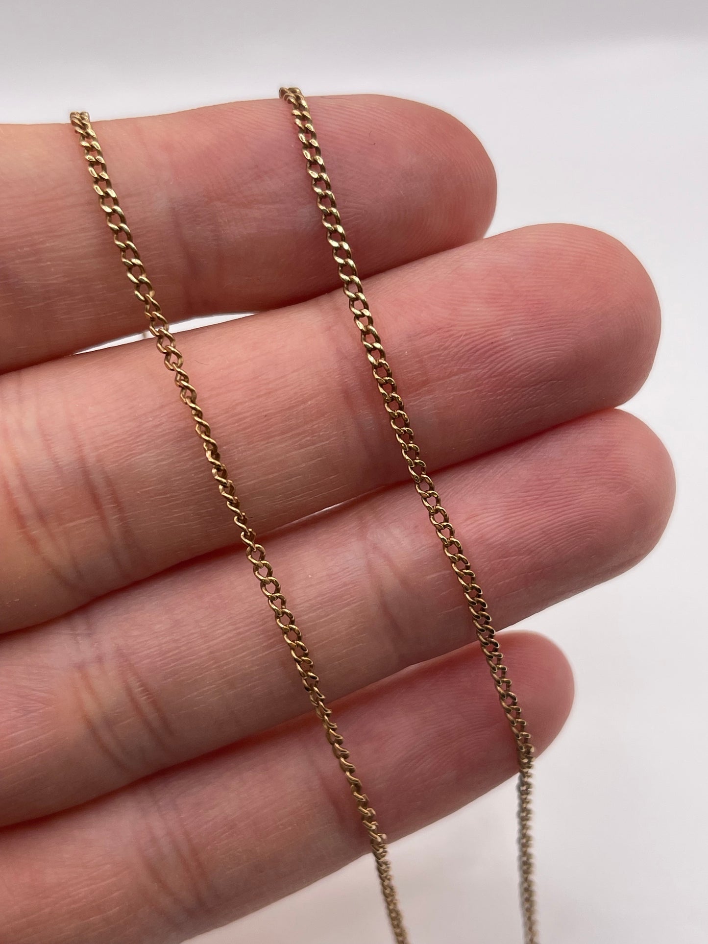 9ct rose gold chain 188
