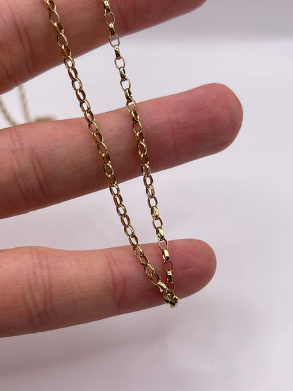 9ct gold chain 520