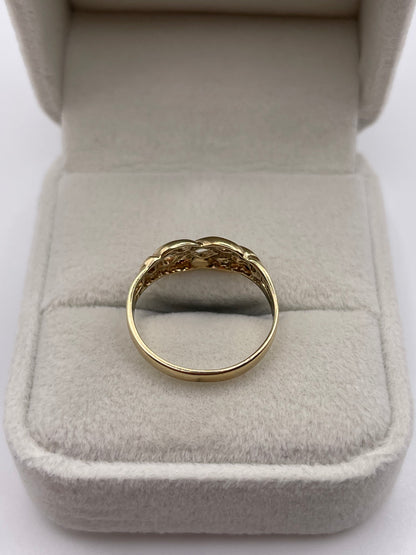 9ct gold Celtic ring