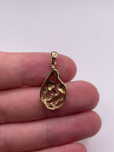 Load image into Gallery viewer, 9ct gold diamond pendant
