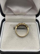 Load image into Gallery viewer, 9ct gold tanzanite and diamond ring
