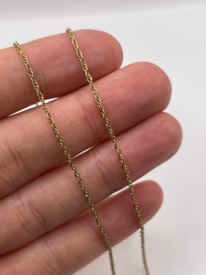 9ct gold chain 166