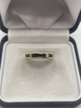 Load image into Gallery viewer, 14ct gold sapphire and diamond ring
