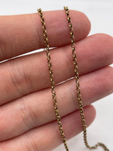 Load image into Gallery viewer, 9ct gold chain 280
