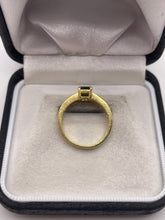 Load image into Gallery viewer, 18ct gold sapphire and diamond ring
