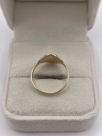9ct gold signet ring