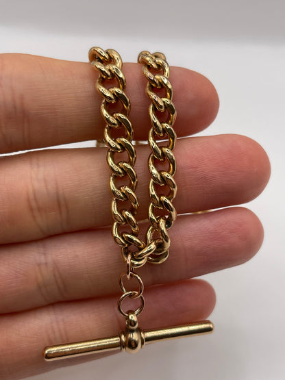 9ct rose gold chain 518
