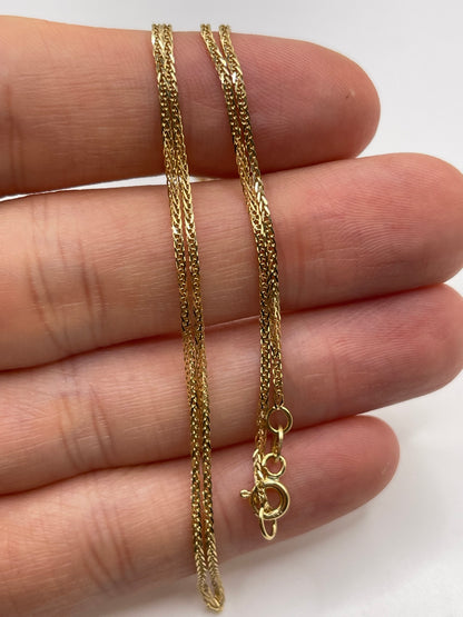 18ct gold chain 350