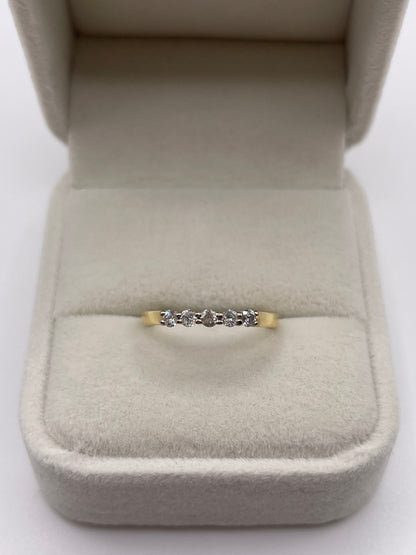 18ct gold diamond ring
