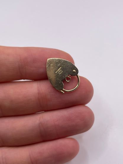9ct gold padlock 6