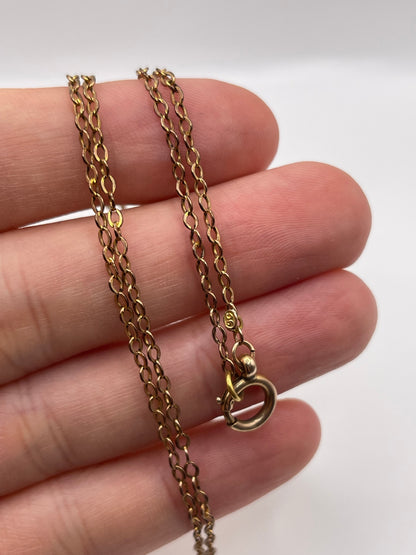 9ct rose gold chain 176