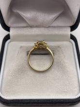 Load image into Gallery viewer, 9ct gold aquamarine ring
