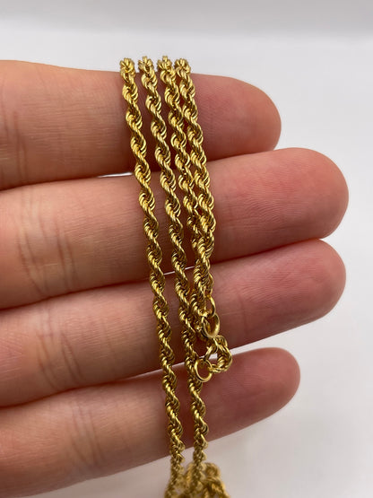 9ct gold chain 457