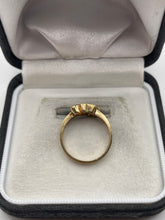 Load image into Gallery viewer, 9ct gold diamond heart ring
