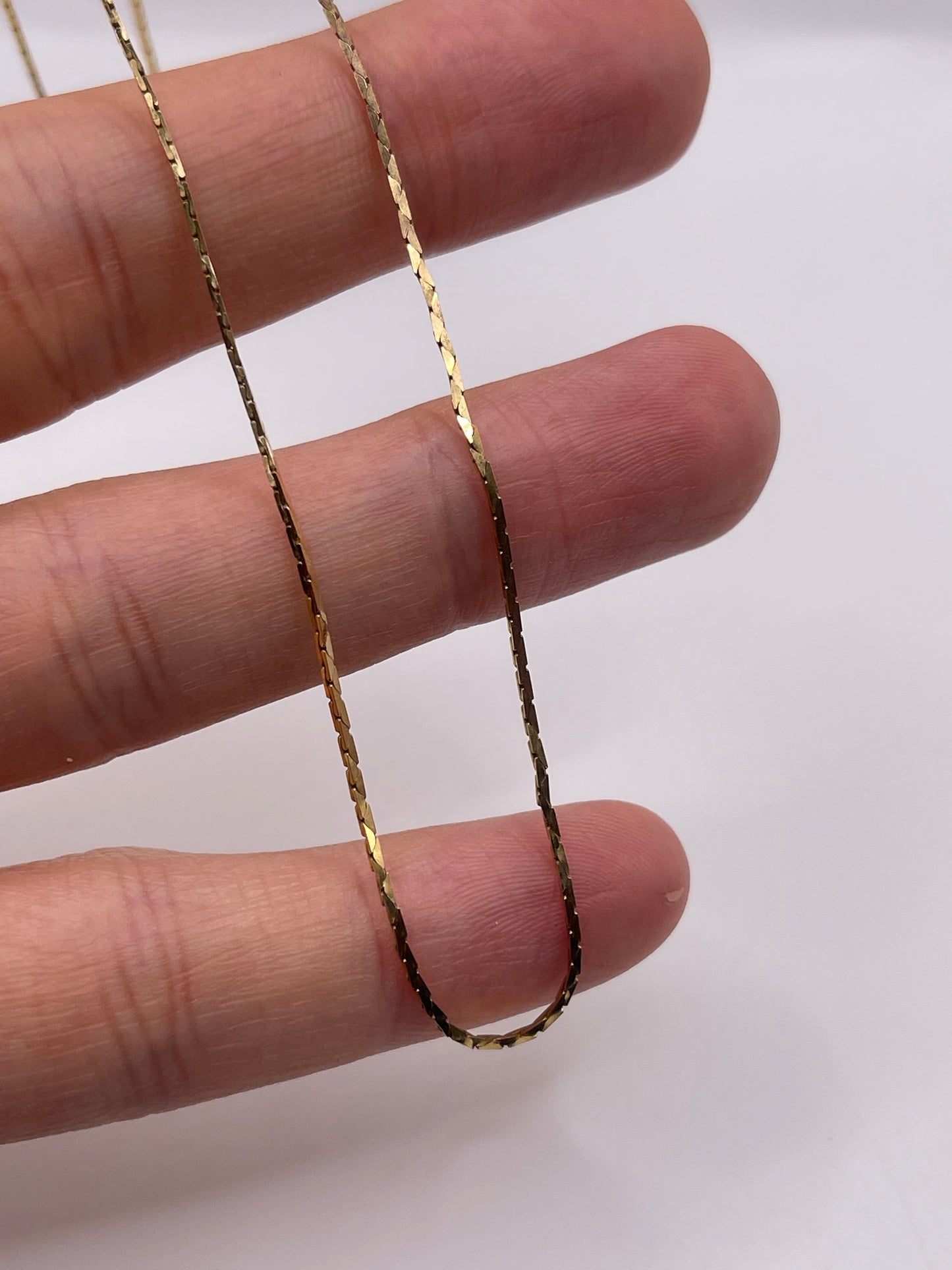 9ct gold chain 343