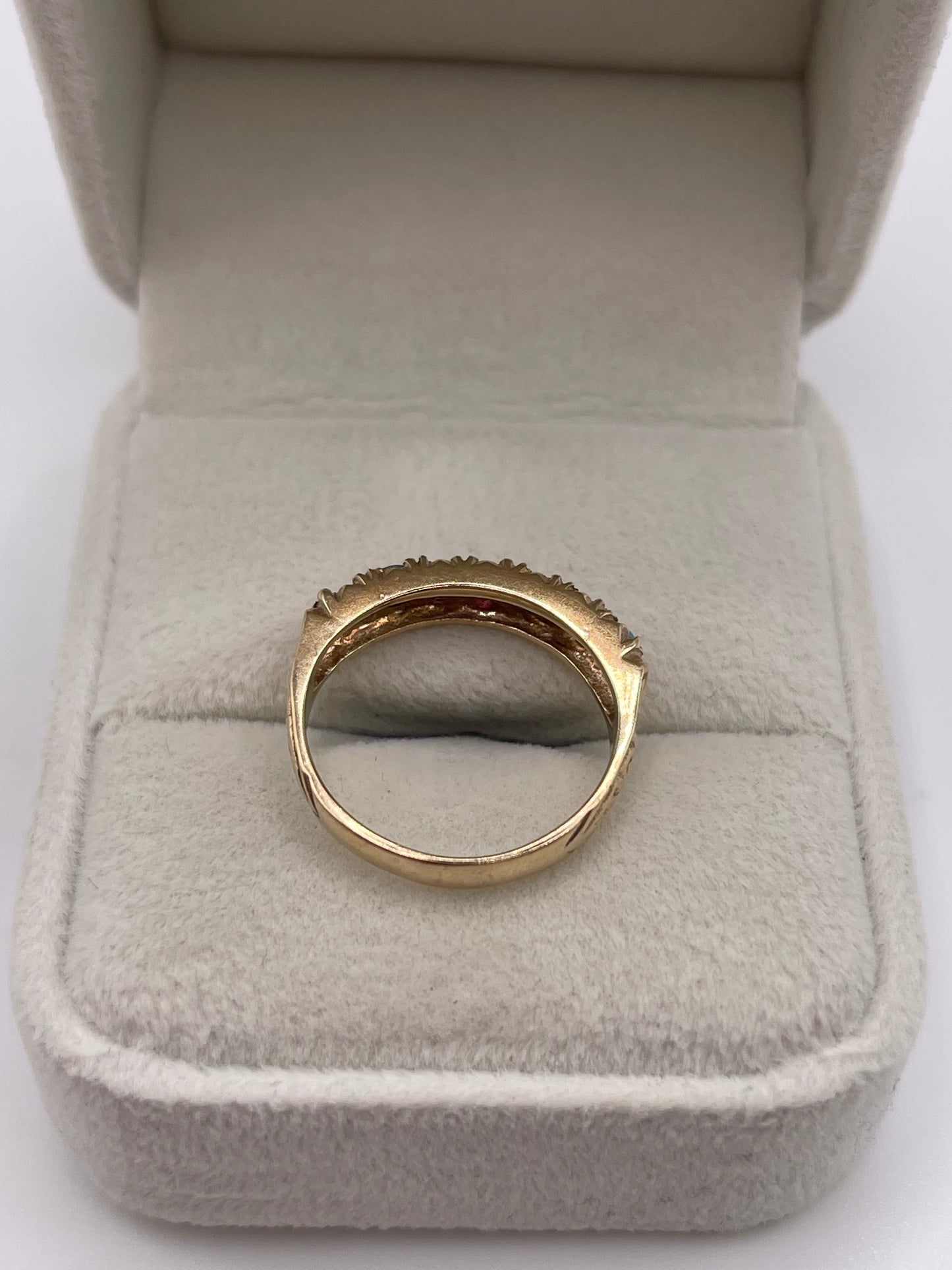 9ct gold dearest ring