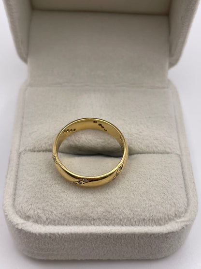 18ct gold diamond ring