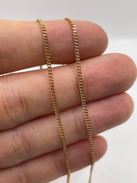 9ct gold chain 656
