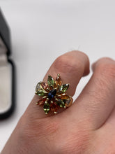 Load image into Gallery viewer, 9ct gold sapphire and diamond ring
