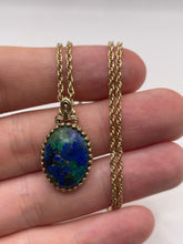 Load image into Gallery viewer, 9ct gold gemstone necklace
