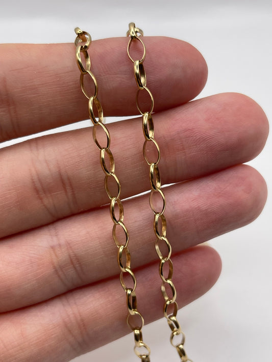 9ct gold chain 437
