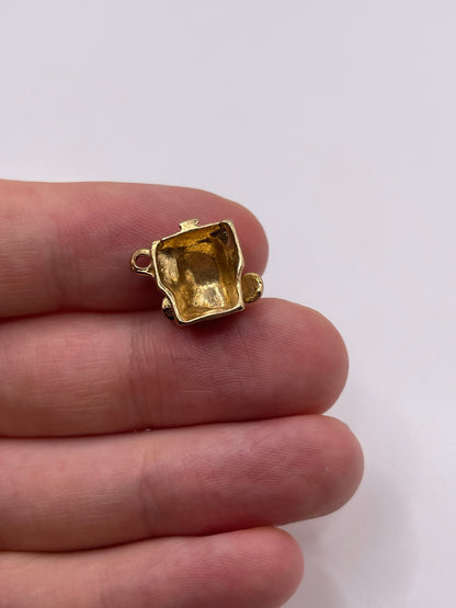 9ct gold telephone charm