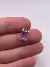 Load image into Gallery viewer, 9ct gold amethyst pendant
