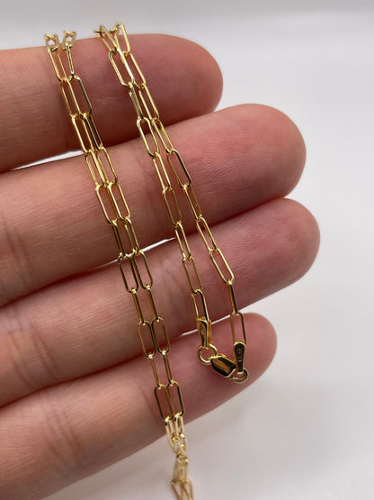 9ct gold chain L