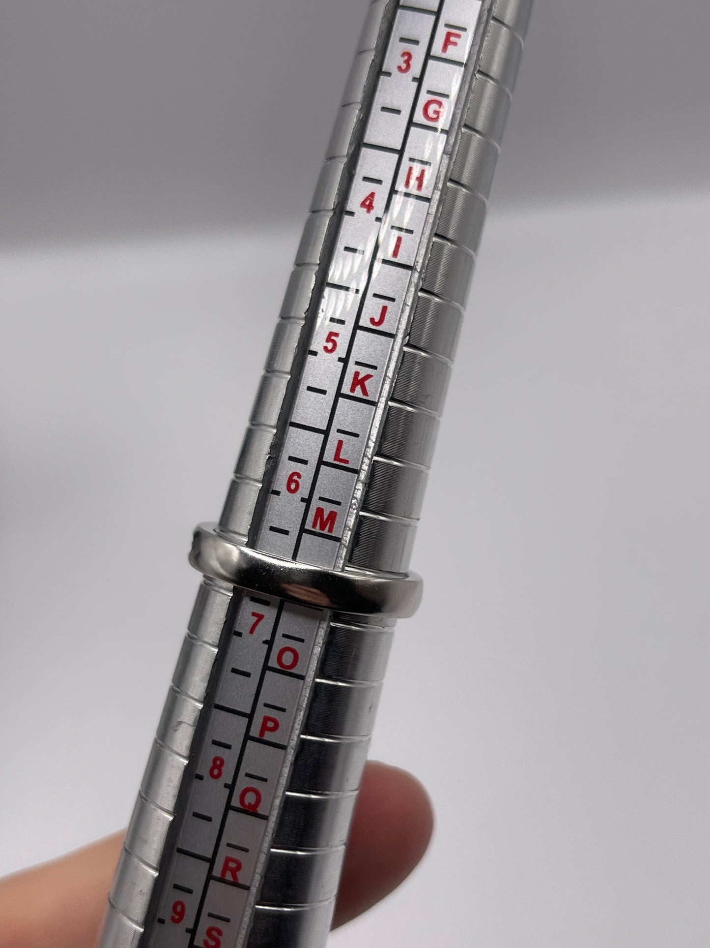 9ct white gold red diamond ring