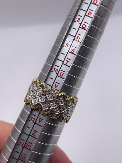 9ct gold diamond eternity ring