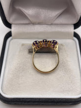 Load image into Gallery viewer, 9ct gold amethyst ring
