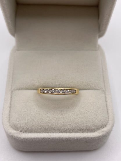 18ct gold diamond ring