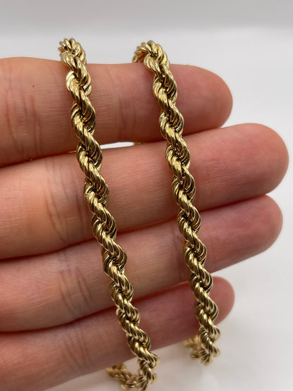 9ct gold chain 486